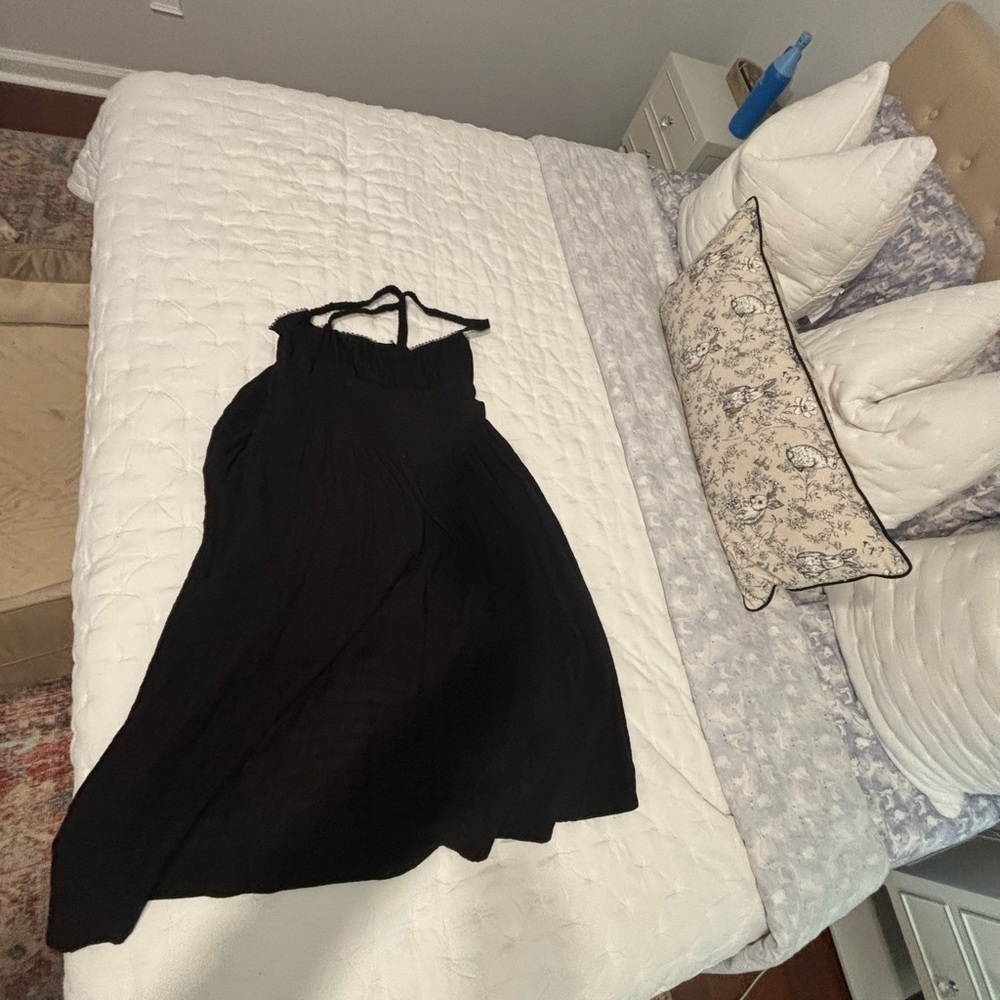 Anthropologie Textured smock midi dress XL